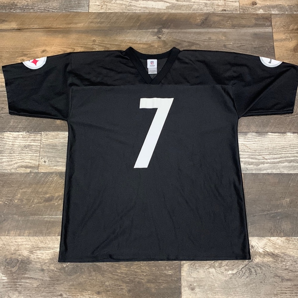 Pittsburgh Steelers team apparel NFL jersey Raffensberger size large # 7
